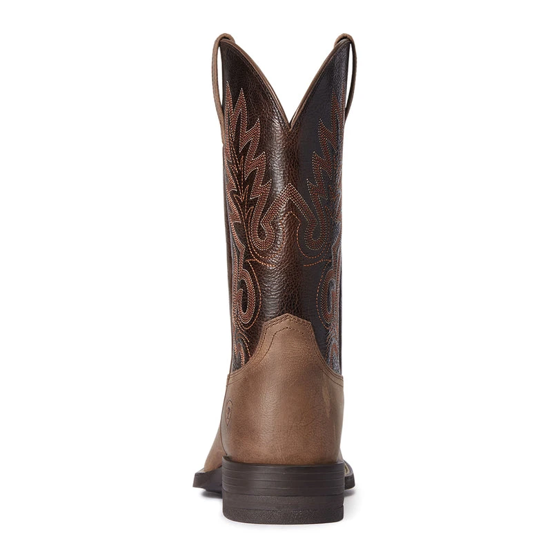 'Ariat' Men's Layton Square Toe - Brown 5 'Ariat' Men's Layton Square Toe - Brown - Image 5
