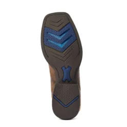 'Ariat' Men's 11" Wilder Western Square Toe - Antique Grey / Brown Bomber -Shoes Shop F22 MNS WEST 10042466 sole 1024x1024@2x