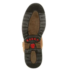 'Rocky' Men's 10" Original Ride Branson Roper WP Round Toe - Aztec Crazy Horse -Shoes Shop FQ0002733 outsole 1024x1024@2x