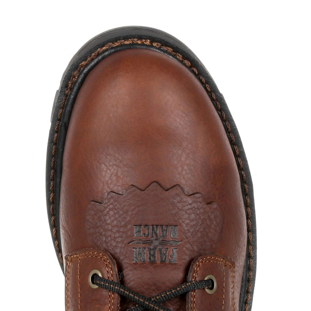 'Georgia Boot' Men's 8" Carbo-Tec LT EH WP Lacer Soft Toe - Brown 2 'Georgia Boot' Men's 8" Carbo-Tec LT EH WP Lacer Soft Toe - Brown - Image 2