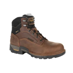 'Georgia Boot' Men's 6" Eagle One EH WP Soft Toe - Brown -Shoes Shop GB00312 1024x1024@2x
