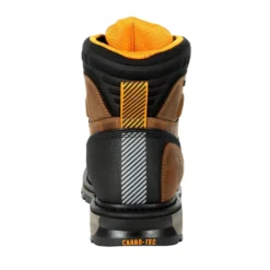 'Georgia Boot' Men's 6" Carbo Tec LTX EH WP Comp Toe - Brown 11 'Georgia Boot' Men's 6" Carbo Tec LTX EH WP Comp Toe - Brown -Shoes Shop GB00391 back 1024x1024@2x