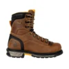 'Georgia Boot' Men's 8" Carbo-Tec LTX EH WP Comp Toe - Brown / Black