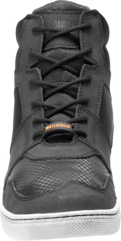 'Harley Davidson' Men's 6" Eagleson WP Riding Sneaker - Black -Shoes Shop HDM D93555 080318 S19 090 1024x1024@2x