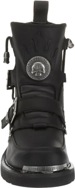 'Harley Davidson' Men's 6" Distortion Skull Zip Boot - Black 12 'Harley Davidson' Men's 6" Distortion Skull Zip Boot - Black -Shoes Shop HDM D94167 F15 090 1024x1024@2x