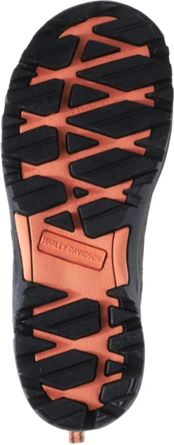'Harley Davidson' Women's Wincrest Oxford - Grey / Light Orange -Shoes Shop HDW D84049 121216 F17 OUT 1024x1024@2x