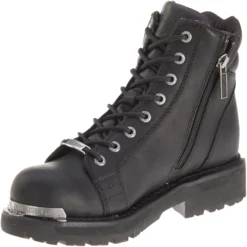 'Harley Davidson' Women's 5.5" Maddy Zip Boot - Black -Shoes Shop HDW D84189 091914 F15 135 1024x1024@2x