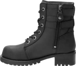 'Harley Davidson' Women's Archer Steel Toe Boot - Black -Shoes Shop HDW D84464 101718 S19 180 1024x1024@2x
