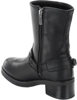 'Harley Davidson' Women's 8" Christa Harness Boot - Black -Shoes Shop HDW D85298 080714 F15 225 1024x1024@2x