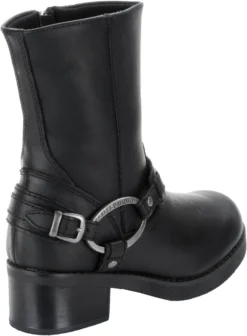 'Harley Davidson' Women's 8" Christa Harness Boot - Black -Shoes Shop HDW D85298 080714 F15 315 1024x1024@2x