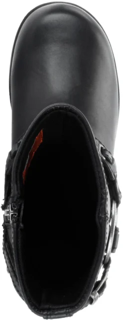 'Harley Davidson' Women's 8" Christa Harness Boot - Black -Shoes Shop HDW D85298 080714 F15 TOP 1024x1024@2x