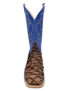 'Anderson Bean' Men's 13" HorsePower Top Hand Big Bass Square Toe - Pirarucu / Royal Sinsation 9 'Anderson Bean' Men's 13" HorsePower Top Hand Big Bass Square Toe - Pirarucu / Royal Sinsation -Shoes Shop HP80072 1024x1024@2x