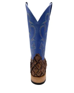 'Anderson Bean' Men's 13" HorsePower Top Hand Big Bass Square Toe - Pirarucu / Royal Sinsation 10 'Anderson Bean' Men's 13" HorsePower Top Hand Big Bass Square Toe - Pirarucu / Royal Sinsation -Shoes Shop HP80075 1024x1024@2x