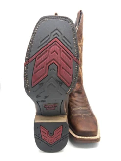 'Tanner Mark' Men's 13" Western Square Toe - Orange (Tan) / Marble Orix -Shoes Shop IMG 3260 1024x1024@2x