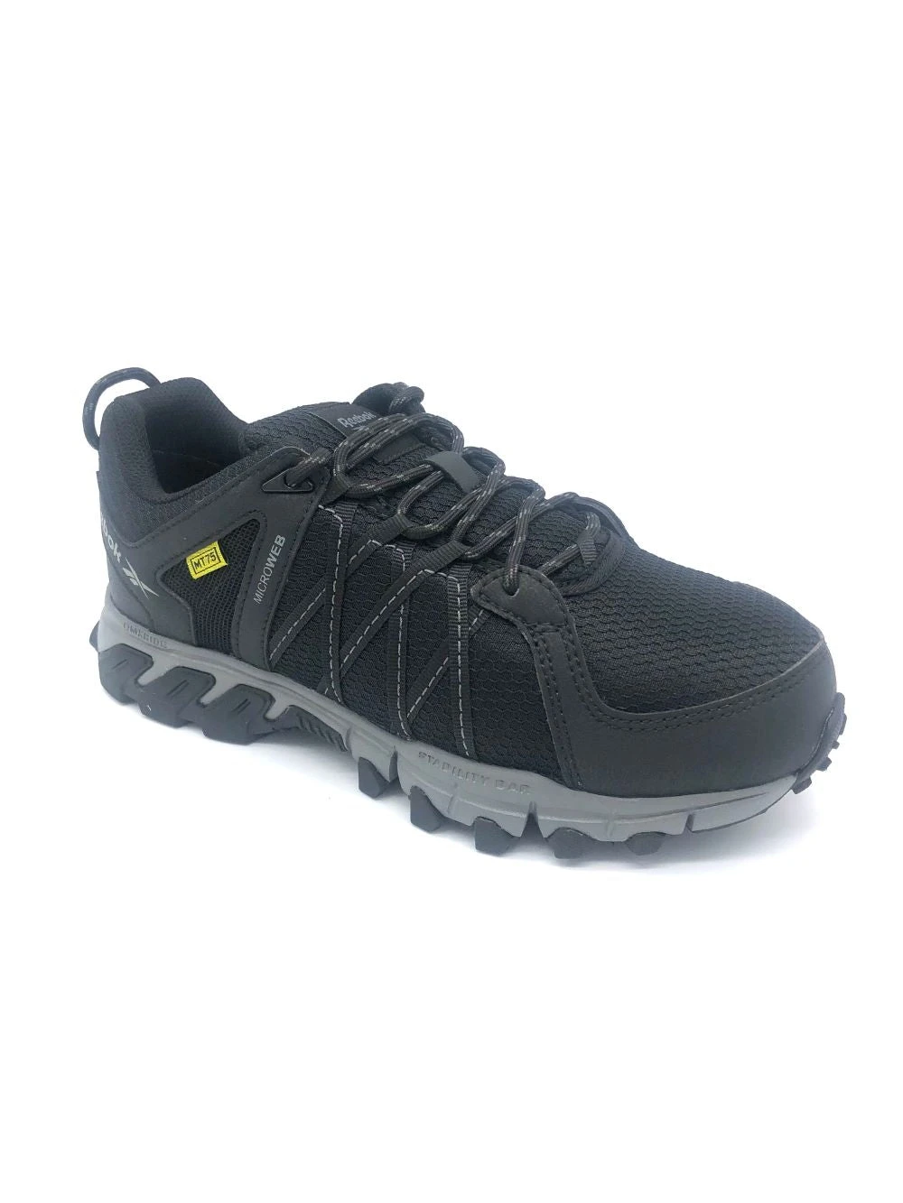 'Reebok' Men's Trailgrip Work MetGuard EH Alloy Toe - Black 1 'Reebok' Men's Trailgrip Work MetGuard EH Alloy Toe - Black