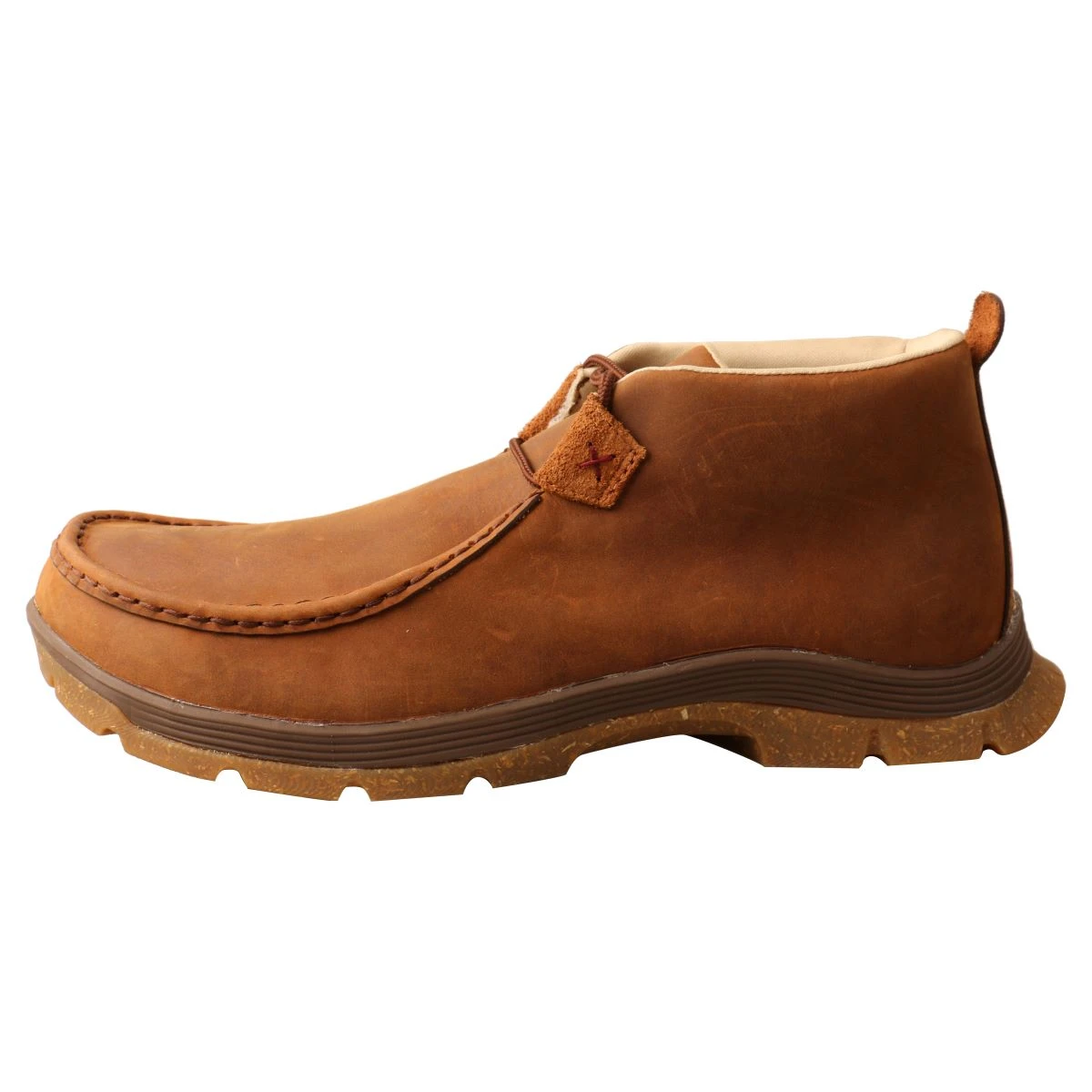 'Twisted X' Men's Chukka Oblique Toe - Oiled Saddle 7 'Twisted X' Men's Chukka Oblique Toe - Oiled Saddle - Image 7
