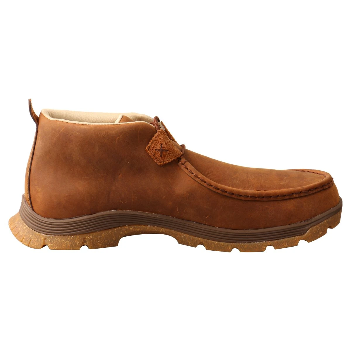 'Twisted X' Men's Chukka Oblique Toe - Oiled Saddle 6 'Twisted X' Men's Chukka Oblique Toe - Oiled Saddle - Image 6