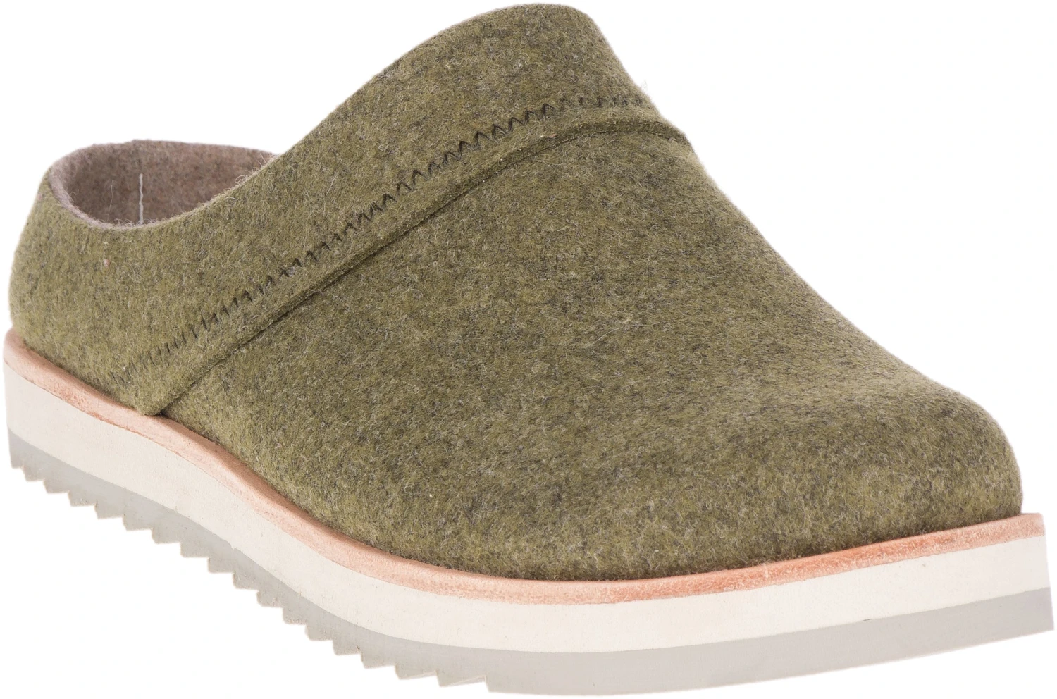 'Merrell' Women's Juno Wool Clog - Olive 1 'Merrell' Women's Juno Wool Clog - Olive