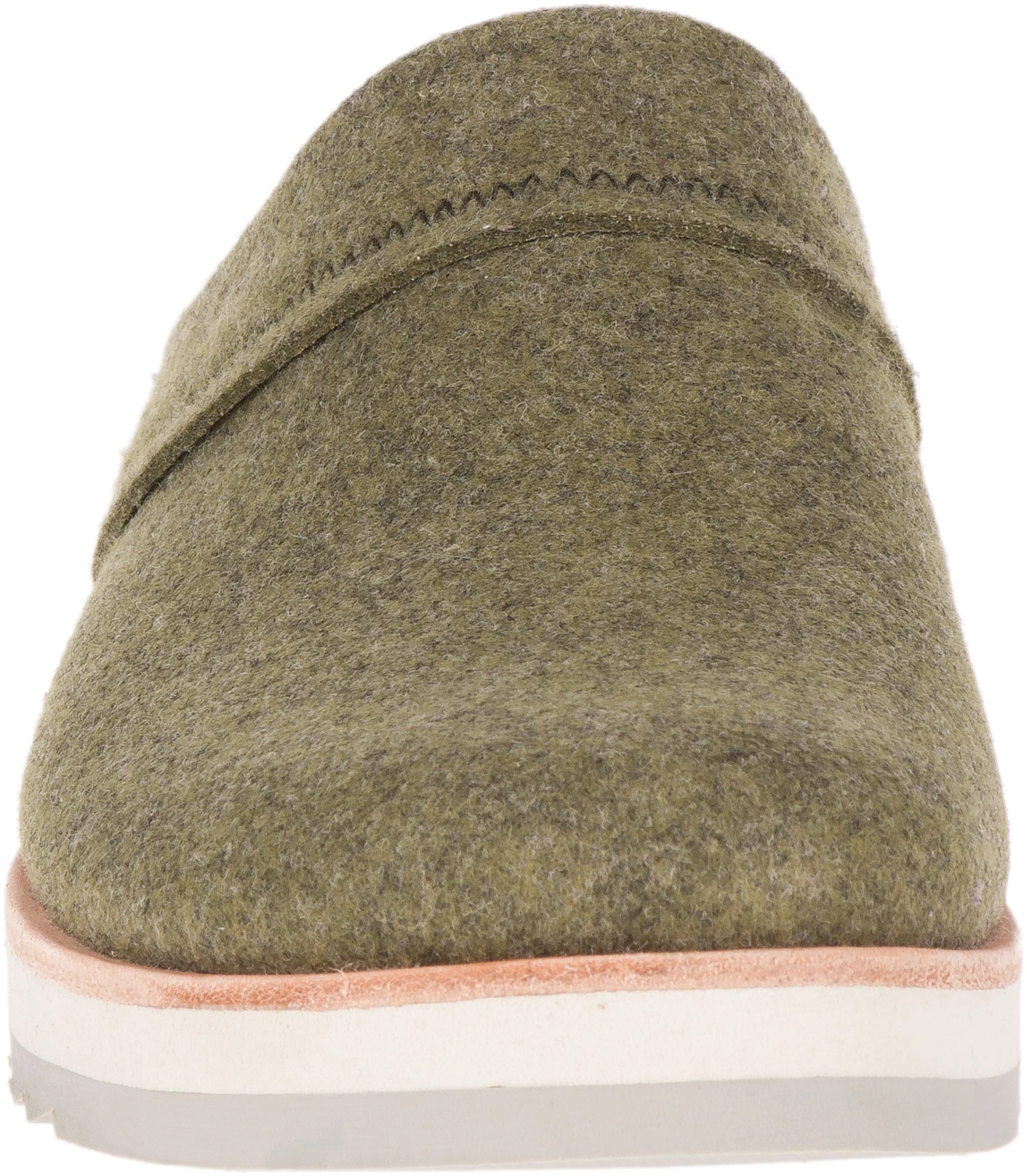 'Merrell' Women's Juno Wool Clog - Olive 2 'Merrell' Women's Juno Wool Clog - Olive - Image 2