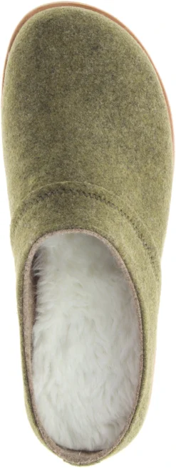 'Merrell' Women's Juno Wool Clog - Olive 10 'Merrell' Women's Juno Wool Clog - Olive -Shoes Shop MRLW J001192 051319 S20 TOP 1024x1024@2x