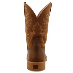 'Twisted X' Men's 11" Tech X™ Western Square Toe - Saddle / Rustic Orange -Shoes Shop MXTR005.04 4800x4800 R 1024x1024@2x