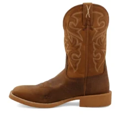 'Twisted X' Men's 11" Tech X™ Western Square Toe - Saddle / Rustic Orange -Shoes Shop MXTR005.06 4800x4800 R 1024x1024@2x