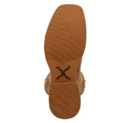 'Twisted X' Men's 11" Tech X™ Western Square Toe - Saddle / Rustic Orange -Shoes Shop MXTR005.09 4800x4800 R 1024x1024@2x