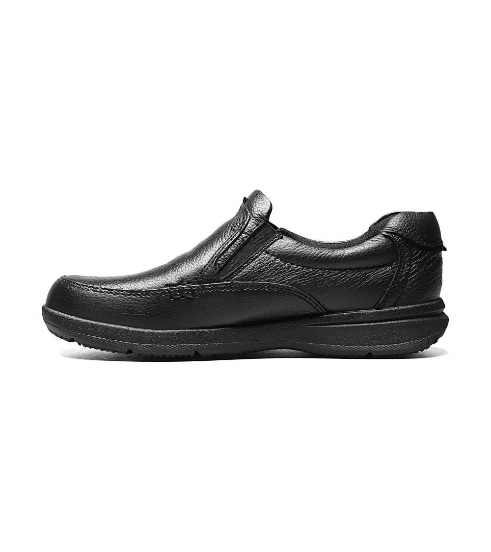 'Nunn Bush' Men's Cam Moc Toe Slip On - Black 6 'Nunn Bush' Men's Cam Moc Toe Slip On - Black - Image 6