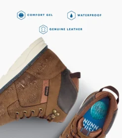 'Nunn Bush' Men's Luxor WP Plain Toe Boot - Tan Multi -Shoes Shop NunnBush Fall 2021 84927 238 ALT T 1024x1024@2x