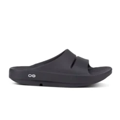 'OOFOS' Unisex OOahh Slide Sandal - Black
