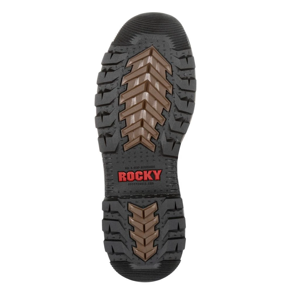 'Rocky' Men's 6" Rams Horn WP Comp Toe - Dark Brown 3 'Rocky' Men's 6" Rams Horn WP Comp Toe - Dark Brown - Image 3