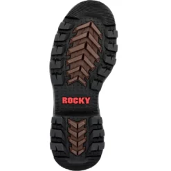 'Rocky' Men's 9" Rams Horn EH WP Logger Soft Toe - Brown -Shoes Shop RKK0395 outsole 1024x1024@2x