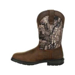 'Rocky' Men's 11" Worksmart 400G WP Western Soft Toe - Realtree Timber -Shoes Shop RKW0326 instep profile 1024x1024@2x