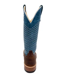 'Anderson Bean' Men's 13" Western Square Toe - Bison / Blue Lava -Shoes Shop S11165 1024x1024@2x