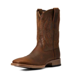 'Ariat' Men's 11" Rowder VentTek 360° Western Square Toe - Earth / Mack Brown -Shoes Shop S22 MNS WEST 10040237 3 4 front 1024x1024@2x