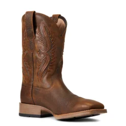 'Ariat' Men's 11" Rowder VentTek 360° Western Square Toe - Earth / Mack Brown -Shoes Shop S22 MNS WEST 10040237 medial 1024x1024@2x