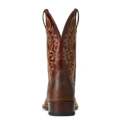 'Ariat' Men's Lasco Ultra Square Toe - Brown / Brown -Shoes Shop S22 MNS WEST 10040278 heel 1024x1024@2x