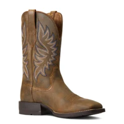 'Ariat' Men's 11" Brander Western Square Toe - Bear Brown 12 'Ariat' Men's 11" Brander Western Square Toe - Bear Brown -Shoes Shop S22 MNS WEST 10040409 medial cbea2798 0839 4bf4 8eb5 f56835e558a1 1024x1024@2x