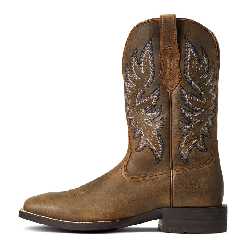'Ariat' Men's 11" Brander Western Square Toe - Bear Brown 1 'Ariat' Men's 11" Brander Western Square Toe - Bear Brown