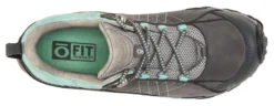 Oboz Footwear 'Oboz' Women's Sapphire Low WP Hiker - Charcoal / Beach Glass -Shoes Shop W Sapphire B DRY Charchoal Beach Glass top 1024x1024@2x