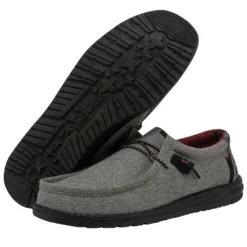 'Hey Dude' Men's Wally Eco Ascend - Ripstop Grey -Shoes Shop Wally Eco Ascend Ripstop Grey 112623335 S 1 13314 1800x1800 068ecc9c 7534 4e9a 9876 13820ceca294 1024x1024@2x