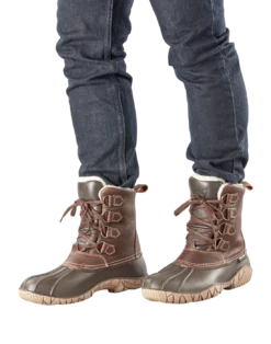 'Baffin' Men's 12" Yellowknife Insulated WP Boot - Brown -Shoes Shop YELLOWKNIFE BBJ ONFOOT 1024x1024@2x