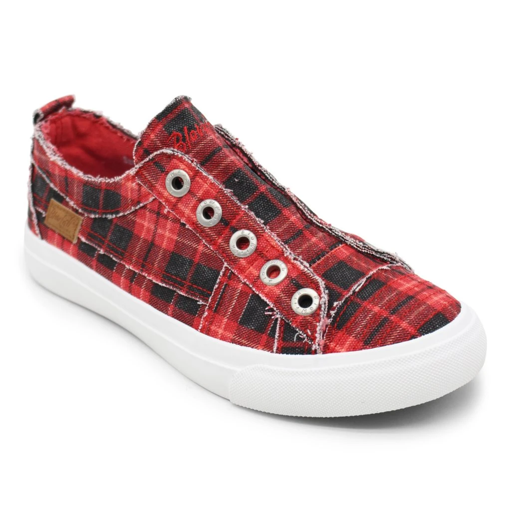 'Blowfish Malibu' Women's Play Slip On - Red Grand Canyon Plaid 1 'Blowfish Malibu' Women's Play Slip On - Red Grand Canyon Plaid