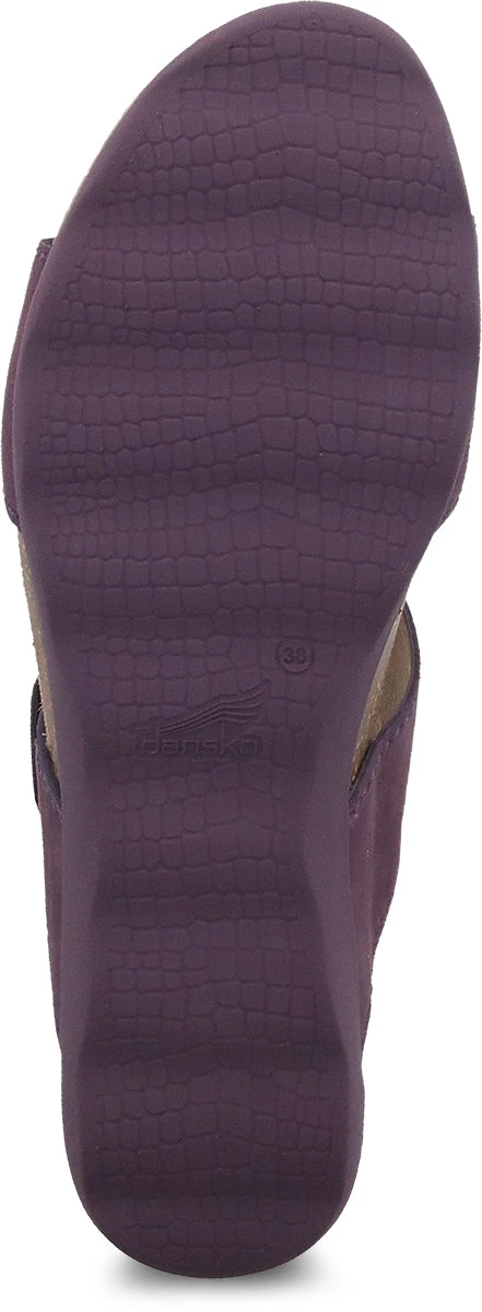'Dansko' Women's Maddy - Purple Milled Nubuck 3 'Dansko' Women's Maddy - Purple Milled Nubuck - Image 3