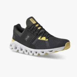 'On Running' Men's Cloudswift - Magnet / Citron -Shoes Shop cloudswift 2 fw21 magnet citron m g6 010844d1 ee61 41c4 9f15 0c59d69f4d1d 1024x1024@2x