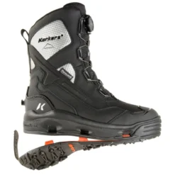 'Korkers' Men's Polar Vortex 1200GR Snow/Ice Trec Soles - Black