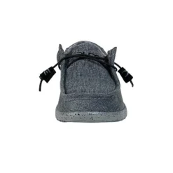 'Hey Dude' Men's Wally L Stretch - Steel -Shoes Shop opplanet hey dude wally l stretch mens steel 13 111163200 13 av 3 1024x1024@2x