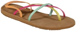 'Roxy' Women's Peyton Strappy Sandal - Neon Lights