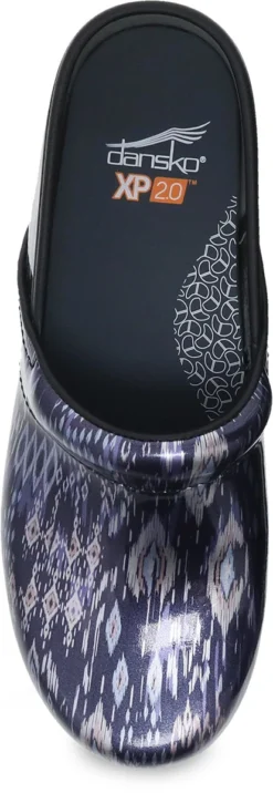 'Dansko' Women's XP 2.0 - Navy Ikat Patent -Shoes Shop top 3950090202 1024x1024@2x