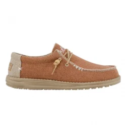 'Hey Dude' Men's Wally Braided - Tangerine -Shoes Shop wally braided tangerine 1024x1024@2x
